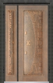 门业图片-ZY-ZL古龙回鼎 铸铝8805 吉祥来喜 铸铝 仿反凸图片